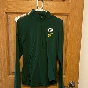 Under Armour Dark Green Quarter-Zip Pullover